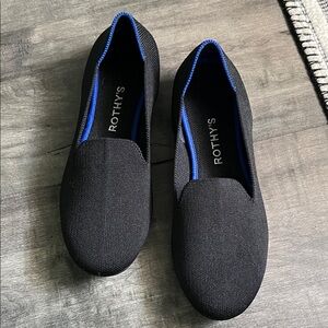 Rothy's Women’s Black Slip-On Loafers - “Like New” Condition!